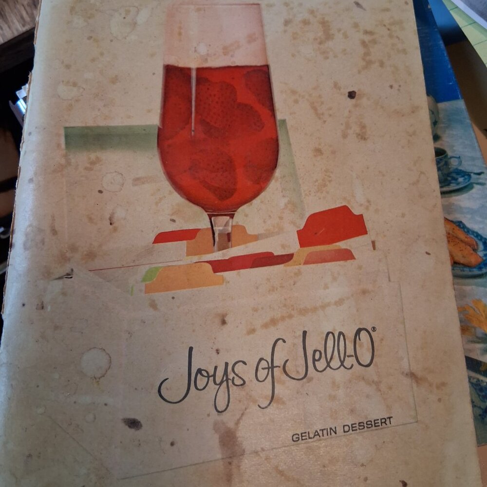 Share Vintage Joys of Jell-O (Jello) Gelatin Dessert recipes, 96 pages***READ***